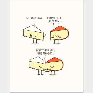 Cheesy conversations Posters and Art